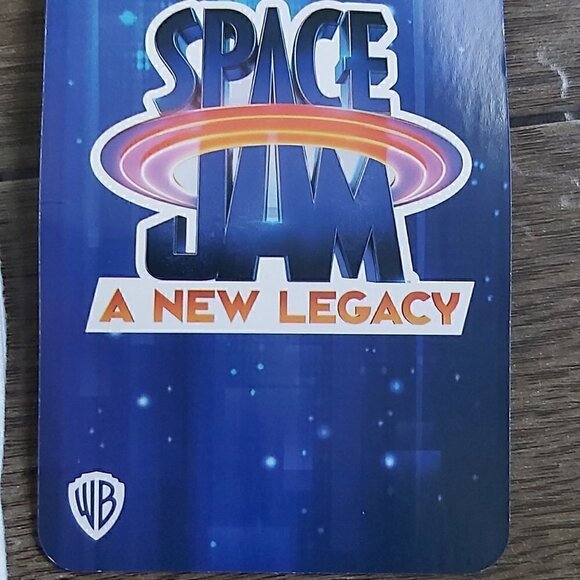 Nwot Youth Space Jam White Tank & Blue Pant Set Large - Picture 13 of 13